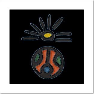 Taino Sun Symbol Posters and Art